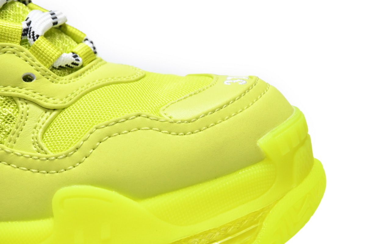 Balenciaga Triple S Clear Sole Fluo Yellow (Top Quality)