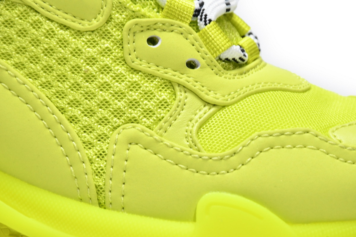 Balenciaga Triple S Clear Sole Fluo Yellow (Top Quality)