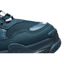 Balenciaga Triple S Clear Sole Full Dark Green (Top Quality)