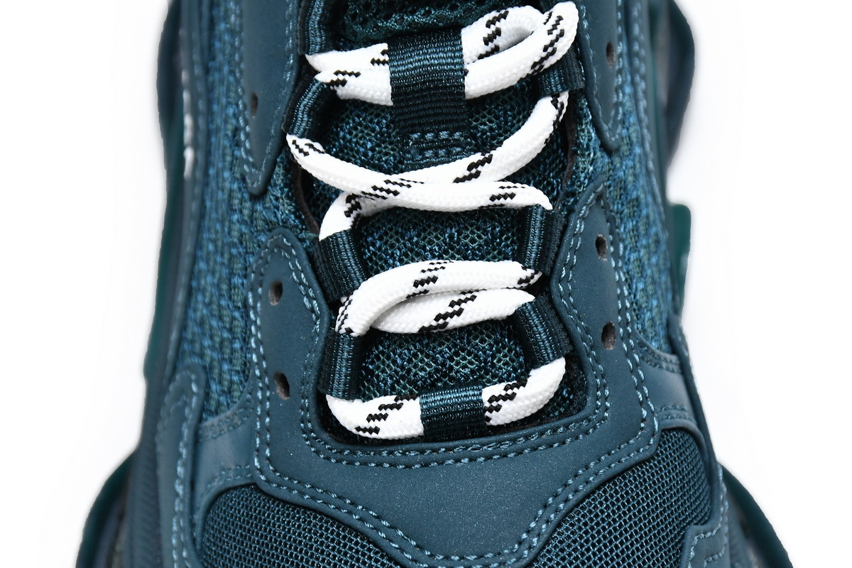 Balenciaga Triple S Clear Sole Full Dark Green (Top Quality)