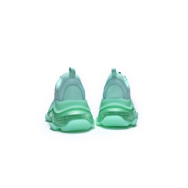 Balenciaga Triple S Clear Sole Green (W) (Top Quality)