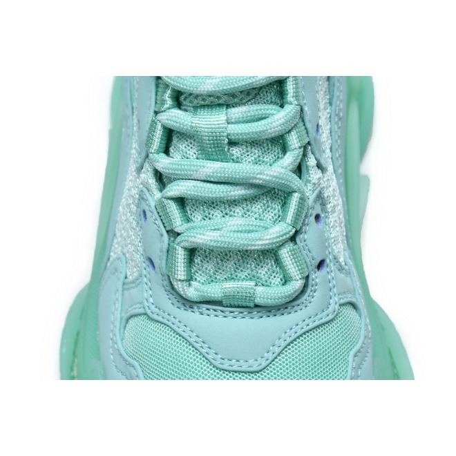 Balenciaga Triple S Clear Sole Green (W) (Top Quality)
