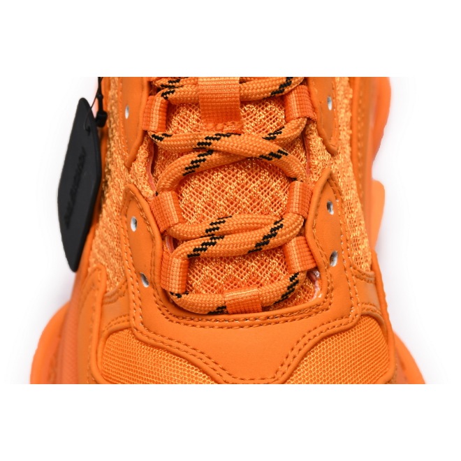 Balenciaga Triple S Clear Sole Orange (Top Quality)