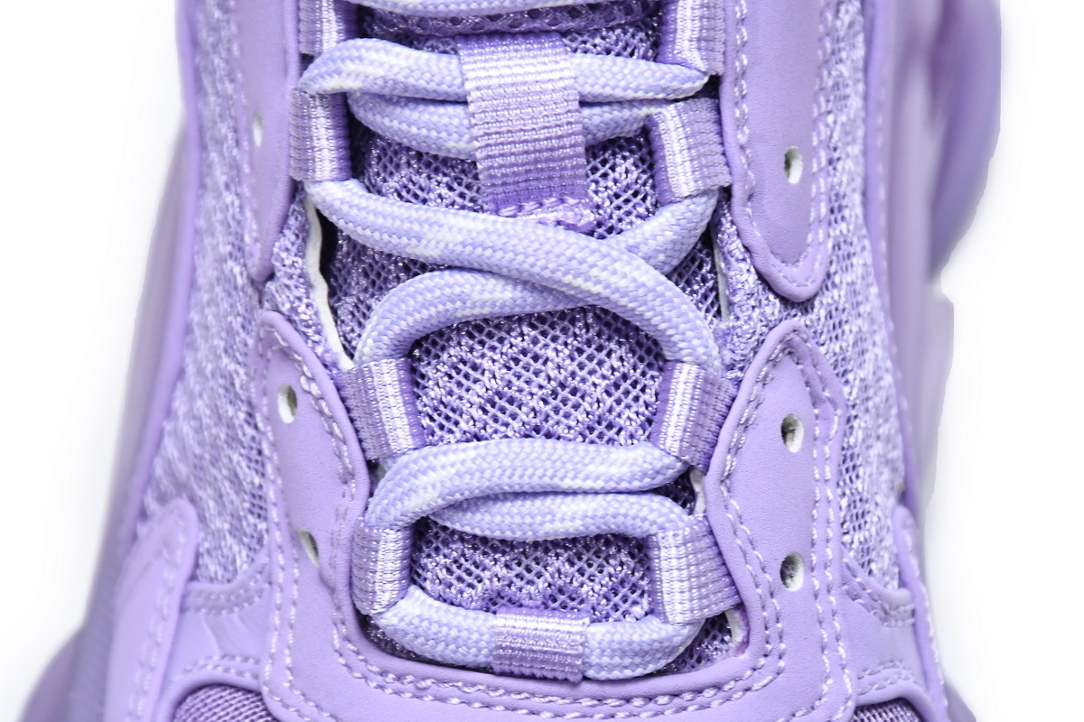 Balenciaga Triple S Clear Sole Purple (W) (Top Quality)