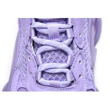 Balenciaga Triple S Clear Sole Purple (W) (Top Quality)