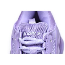 Balenciaga Triple S Clear Sole Purple (W) (Top Quality)