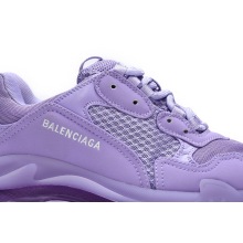 Balenciaga Triple S Clear Sole Purple (W) (Top Quality)