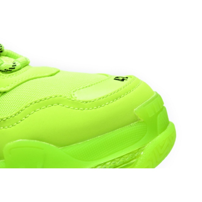 Balenciaga Triple S Clear Sole Yellow (W) (Top Quality)