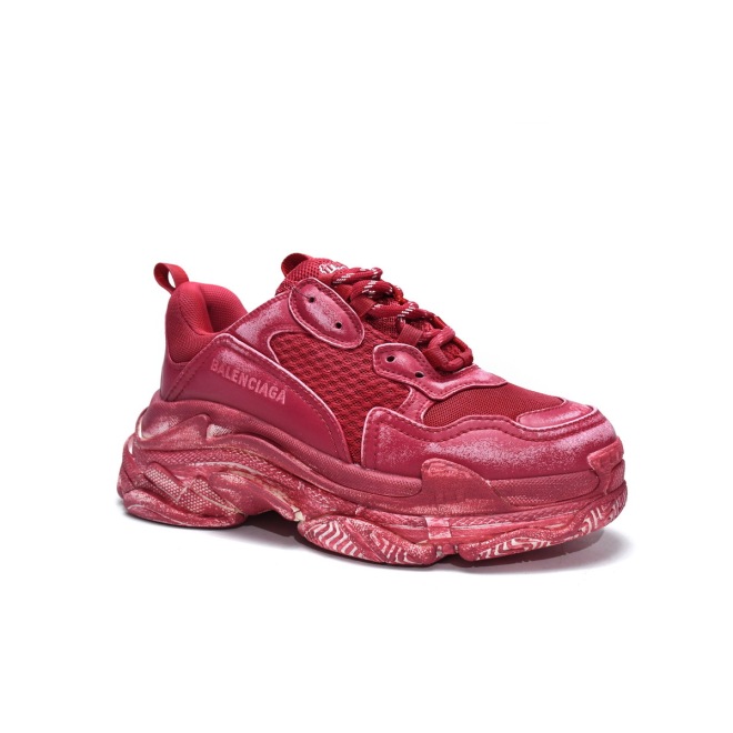 Balenciaga Triple S Faded Red (W) (Top Quality)