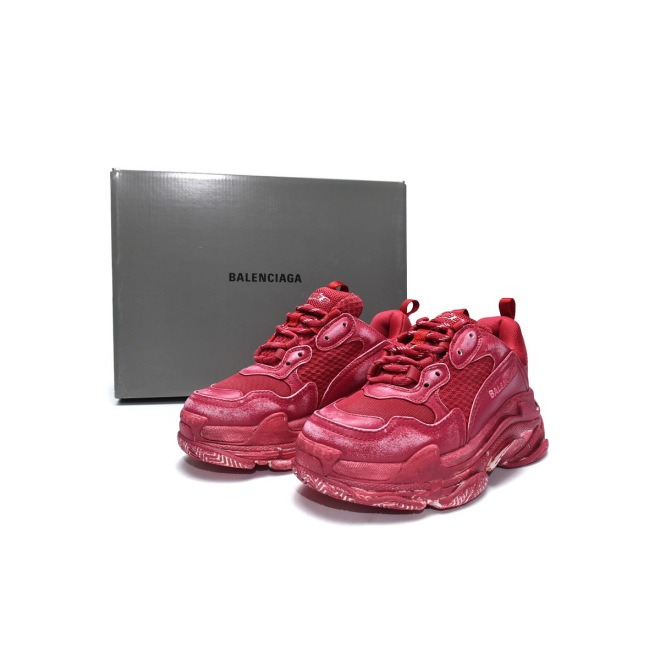 Balenciaga Triple S Faded Red (W) (Top Quality)