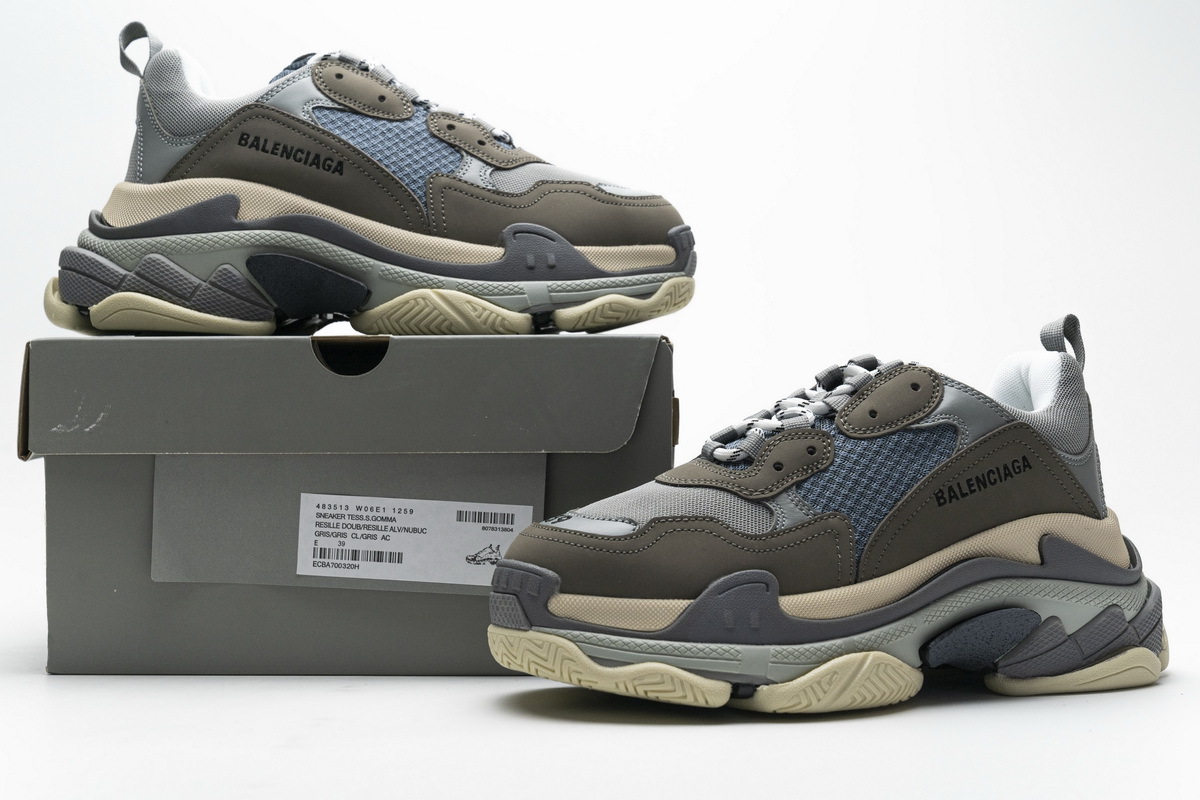 Balenciaga Triple S Grey (2018 Reissue) (Top Quality)