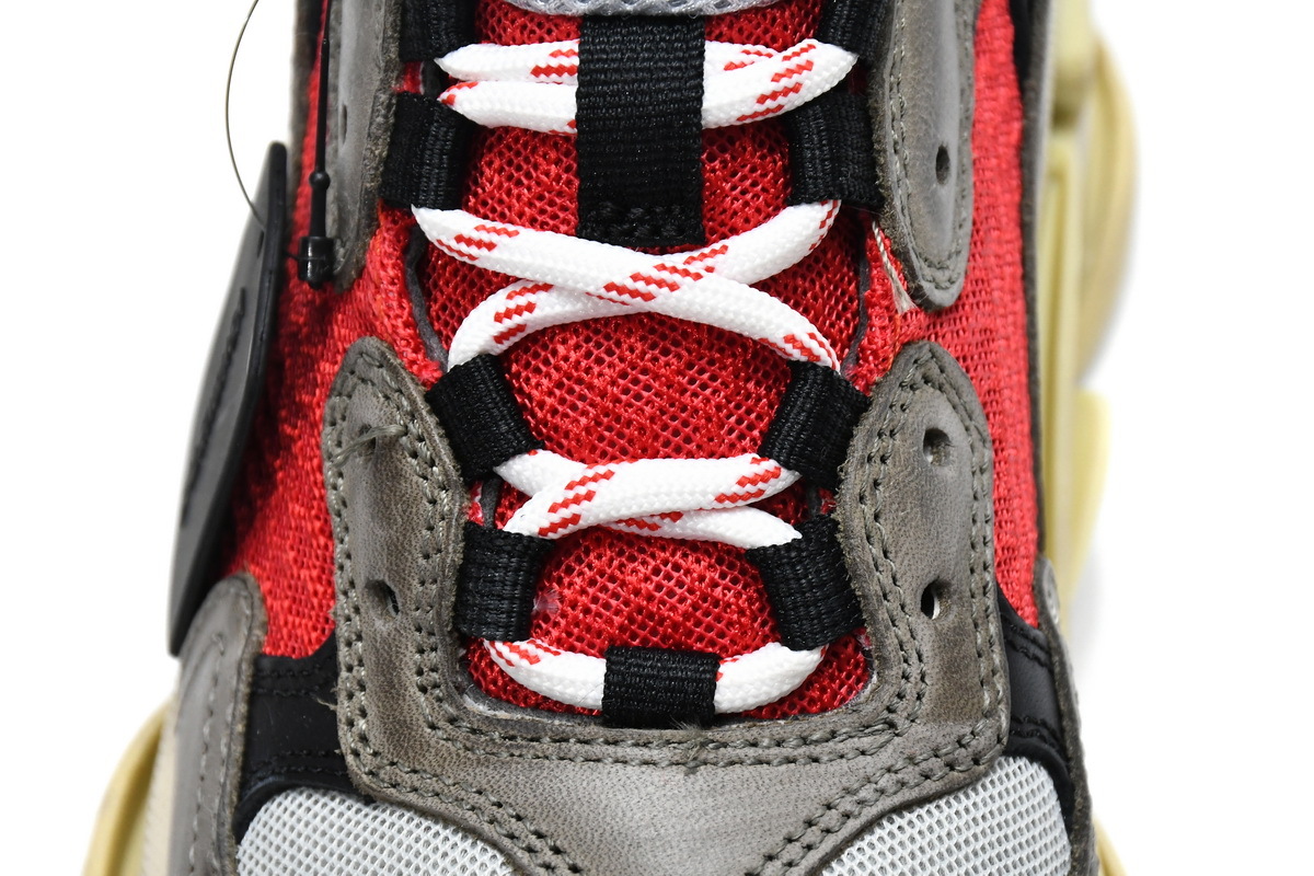 Balenciaga Triple S Grey Red Blue (2018 Reissue) (Top Quality)