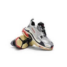 Balenciaga Triple S Silver Red (2018) (Top Quality)