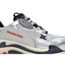 Balenciaga Triple S Silver Red (2018) (Top Quality)