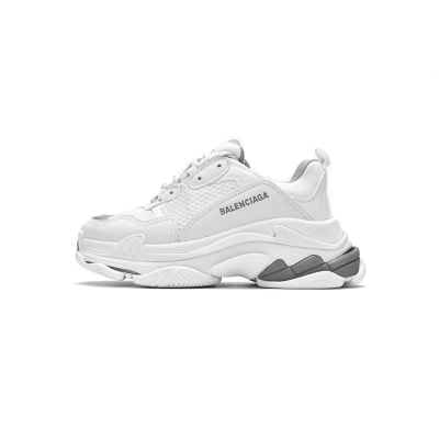 Balenciaga Triple S White Grey (W) (Top Quality)