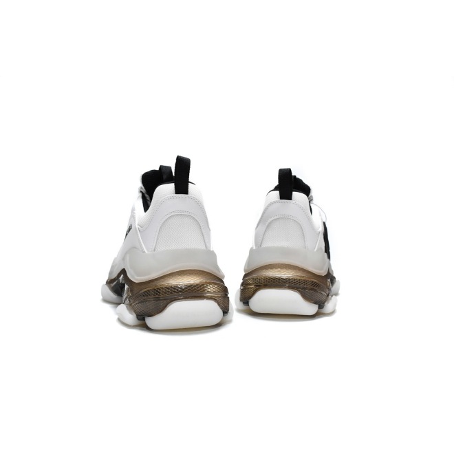 Blalenciaga Triple S Clear Sole White Grey (Top Quality)