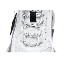 Blalenciaga Triple S Clear Sole White Grey (Top Quality)