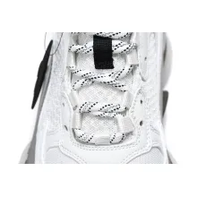 Blalenciaga Triple S Clear Sole White Grey (Top Quality)