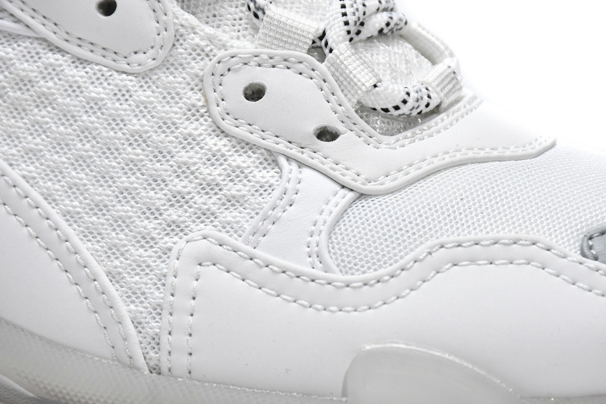 Blalenciaga Triple S Clear Sole White Grey (Top Quality)