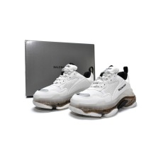 Blalenciaga Triple S Clear Sole White Grey (Top Quality)