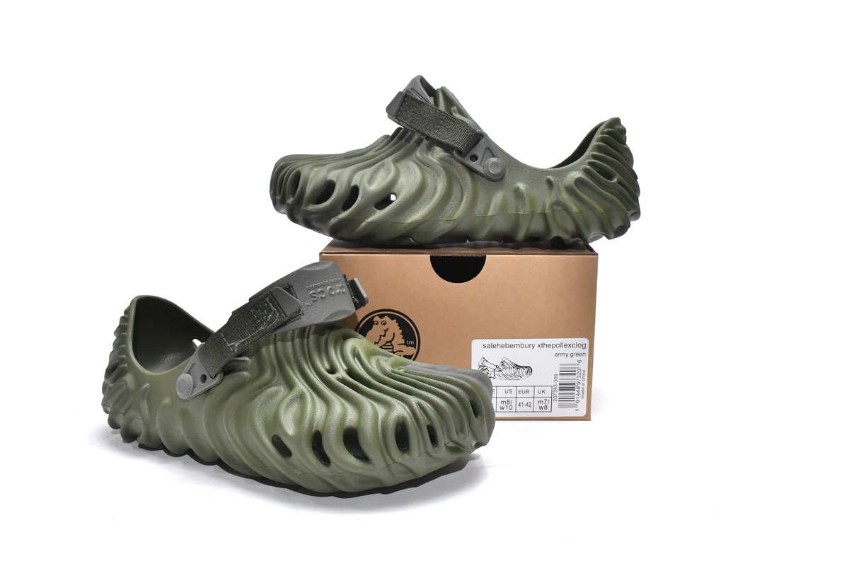 Crocs Pollex Clog by Salehe Bembury Cucumber (Top Quality)