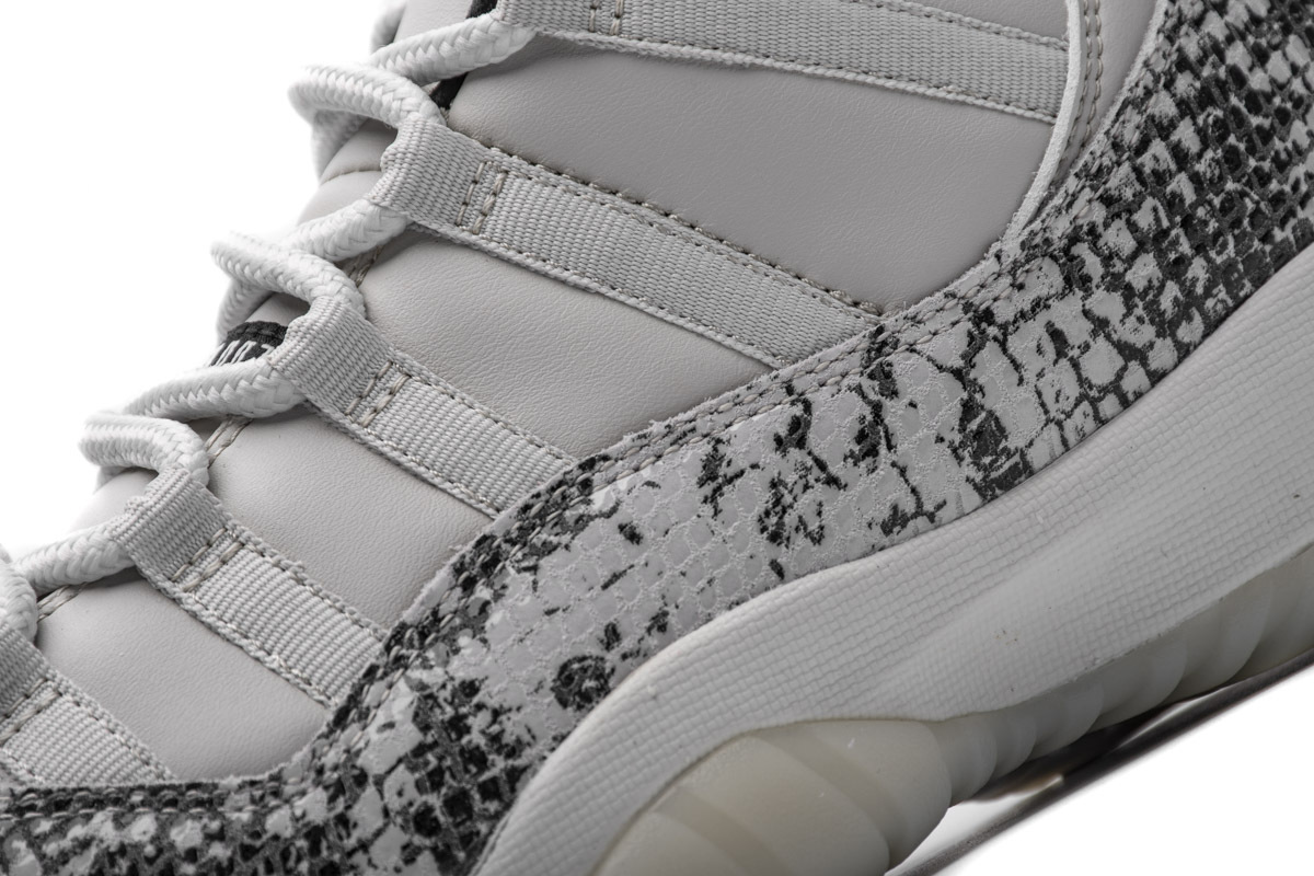 Jordan 11 Retro Low Snake Light Bone (Mid Quality)