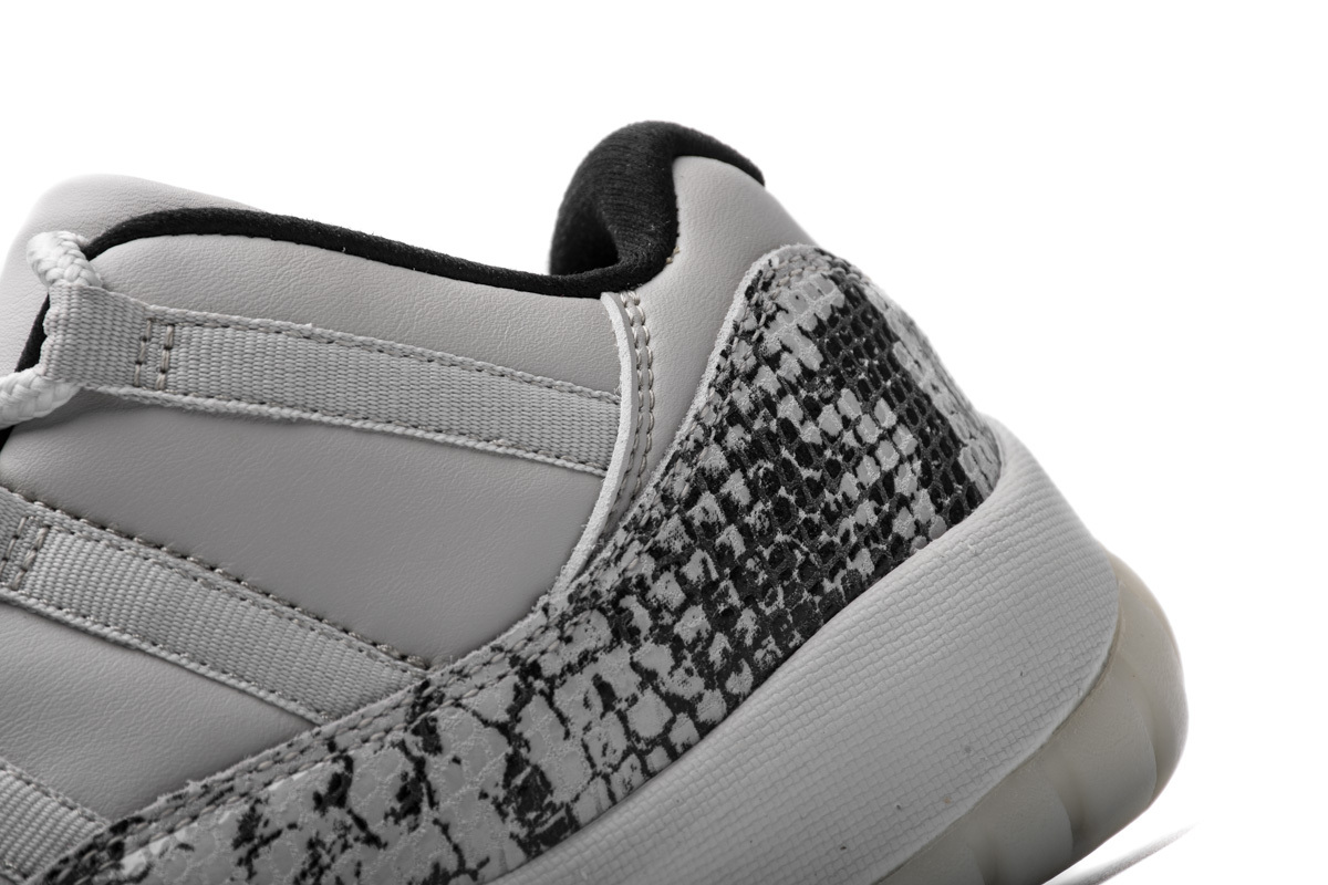 Jordan 11 Retro Low Snake Light Bone (Mid Quality)