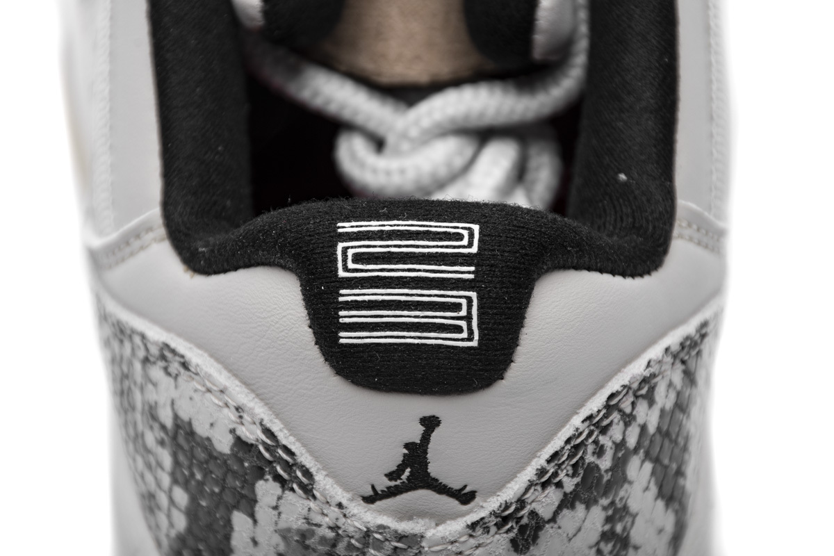 Jordan 11 Retro Low Snake Light Bone (Mid Quality)