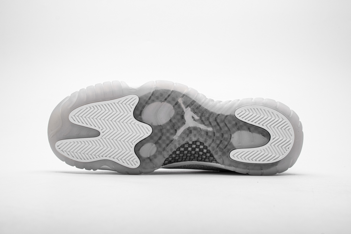 Jordan 11 Retro White Metallic Silver (W) (Mid Quality)