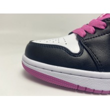 Jordan 1 Low Black Active Fuchsia (Cheap Sneakers)
