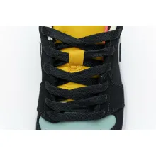 Jordan 1 Low Black Aurora Green Laser Orange (Cheap Sneakers)