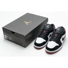 Jordan 1 Low Black Toe (Cheap Sneakers)