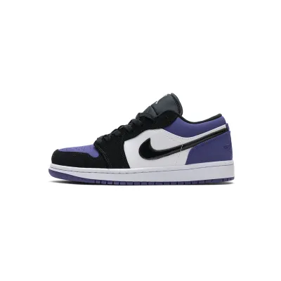 Jordan 1 Low Court Purple (Cheap Sneakers)