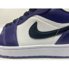Jordan 1 Low Court Purple White (Cheap Sneakers)
