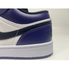 Jordan 1 Low Court Purple White (Cheap Sneakers)