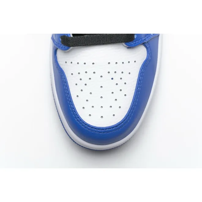 Jordan 1 Low Hyper Royal Orange Peel (Cheap Sneakers)