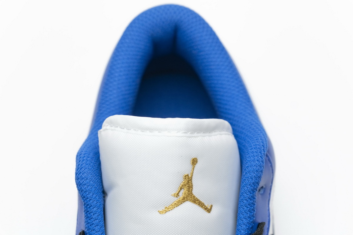 Jordan 1 Low Hyper Royal Orange Peel (Cheap Sneakers)