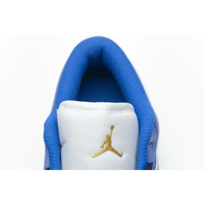 Jordan 1 Low Hyper Royal Orange Peel (Cheap Sneakers)