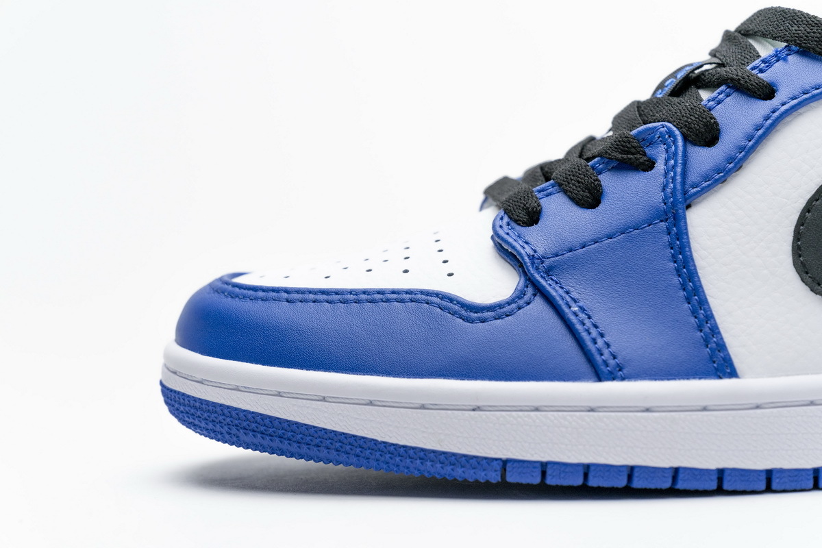 Jordan 1 Low Hyper Royal Orange Peel (Cheap Sneakers)