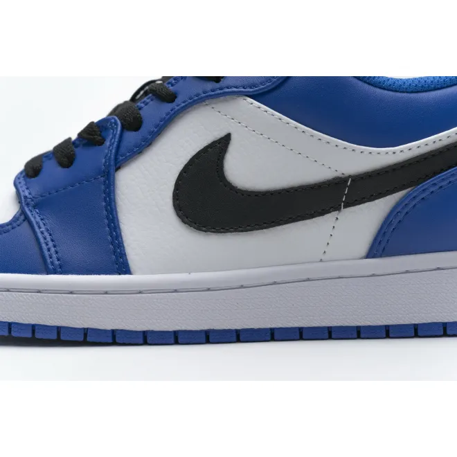 Jordan 1 Low Hyper Royal Orange Peel (Cheap Sneakers)