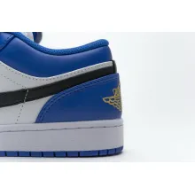 Jordan 1 Low Hyper Royal Orange Peel (Cheap Sneakers)