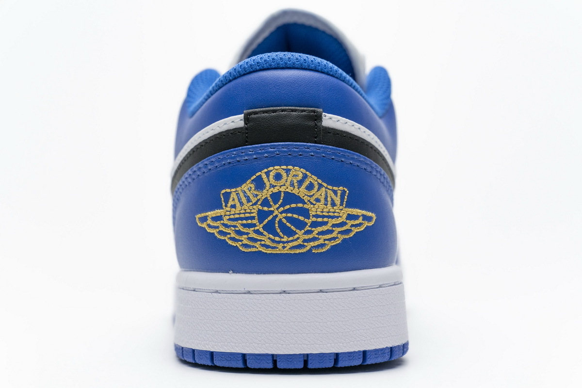 Jordan 1 Low Hyper Royal Orange Peel (Cheap Sneakers)