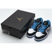 Jordan 1 Low Laser Blue (Cheap Sneakers)
