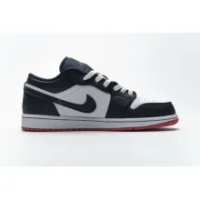 Jordan 1 Low Obsidian Ember Glow (Cheap Sneakers)