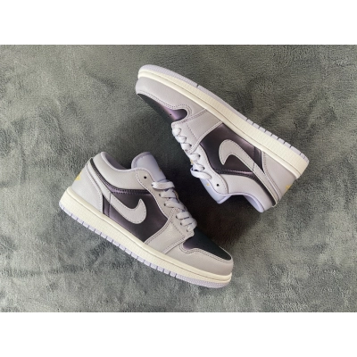 Jordan 1 Low Oxygen Purple (GS) (Cheap Sneakers)