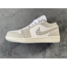 Jordan 1 Low PRM Smoke Grey Elephant (Cheap Sneakers)