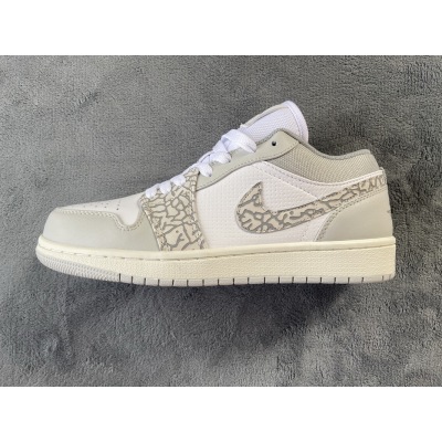 Jordan 1 Low PRM Smoke Grey Elephant (Cheap Sneakers)