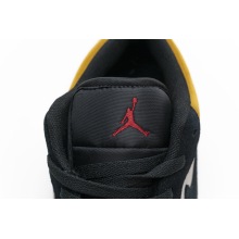 Jordan 1 Low Sail University Gold Black (Cheap Sneakers)