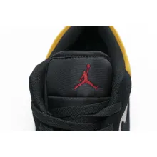 Jordan 1 Low Sail University Gold Black (Cheap Sneakers)