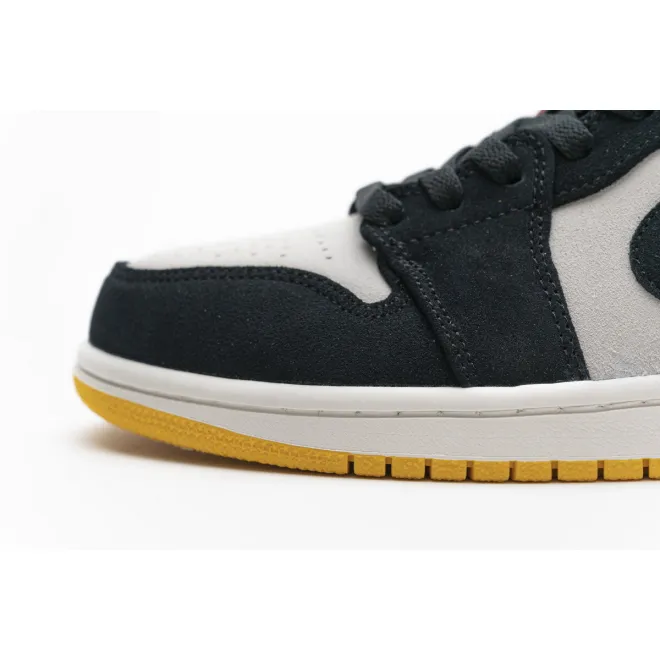 Jordan 1 Low Sail University Gold Black (Cheap Sneakers)